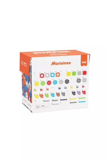 Mini Waffle Konstruktor klocki konstrukcyjne wafle mini 300el MARIOINEX 902271