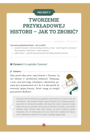 Tymon i ja. Propozycje zaj�� z wykorzystaniem narracji i tworzenia historii - Magdalena  Gut-Or�owska