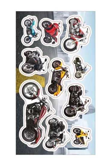 Ranok-Creative Naklejki Motocykle