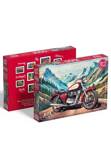 Puzzle 1000 el. Feel the Freedom CherryPazzi