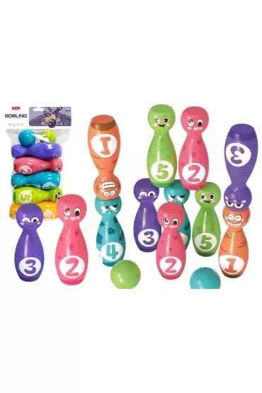 Zestaw do gry z kr�gle kolorowe LeanToys
