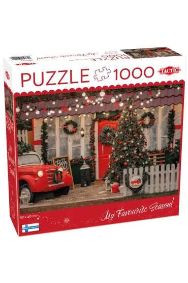 Puzzle 1000 el. Christmas Porch Tactic