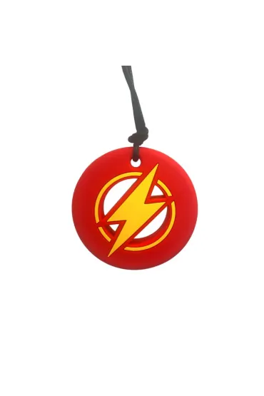 Jellystone Designs Gryzak terapeutyczny, b�yskawica, czerwony