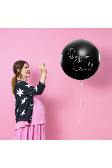 PartyDeco Balon Gender Reveal - Dziewczynka