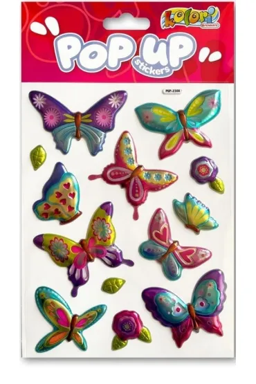 Penmate Naklejki metaliczne Rainbow Butterflies