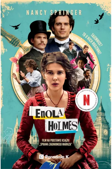 Sprawa zaginionego markiza. Enola Holmes. Tom 1. Wydanie filmowe - Nancy Springer