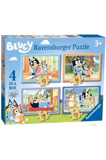 Puzzle 4w1 Bluey Ravensburger