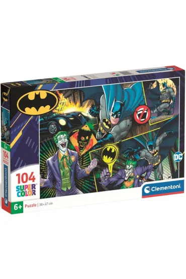 Puzzle 104 el. SuperColor. Batman Clementoni