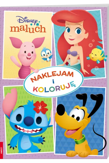 Maluch mix Naklejam i koloruj�