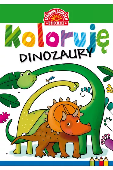Koloruj�. Dinozaury