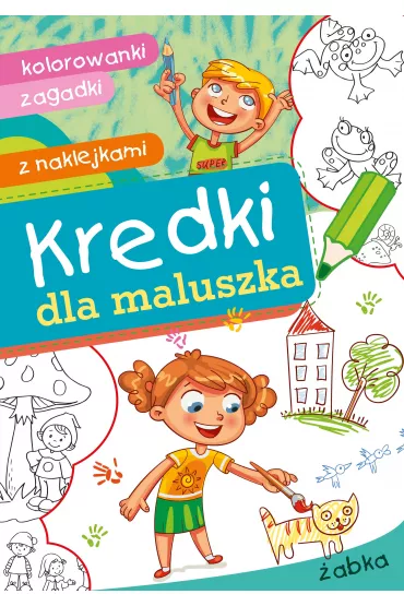 Kredki dla maluszka. �abka - Dorota Krassowska