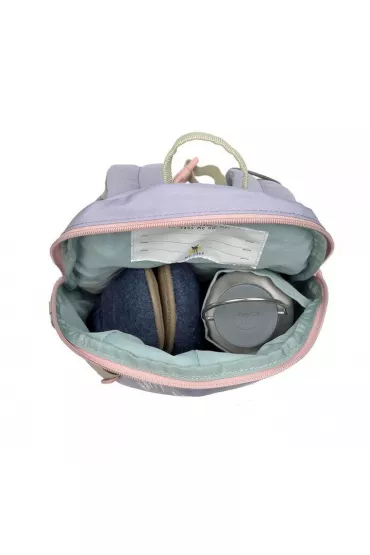 Lassig Plecak mini Tiny Outdoor Rainbow pastel lilac fioletowy