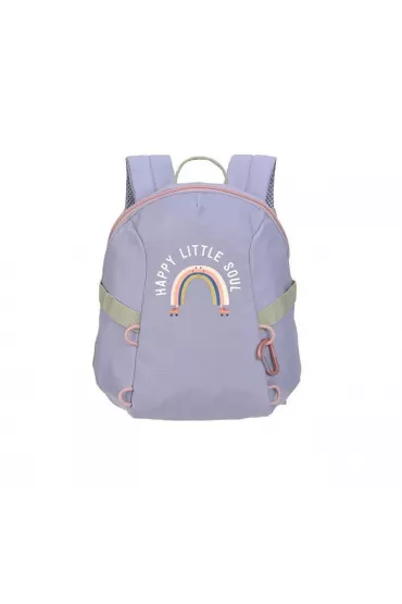 Lassig Plecak mini Tiny Outdoor Rainbow pastel lilac fioletowy