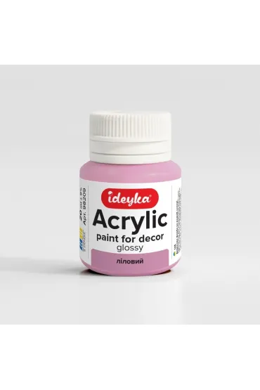 Ideyka Farba akrylowa Liliowy 20ml