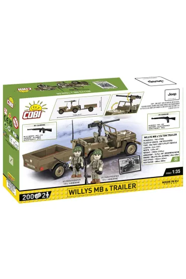 Historical collection wwii HC Willys MB&trailer