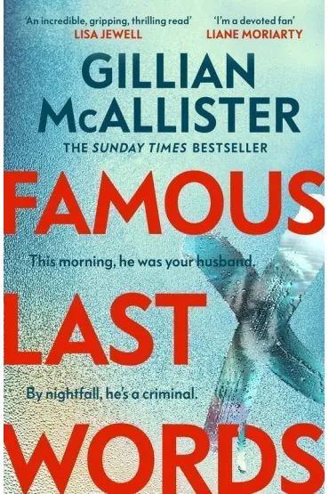 Famous last words wer. angielska - Gillian  McAllister