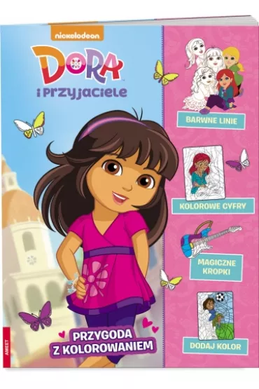 Dora i przyjaciele. Przygoda z kolorowaniem *