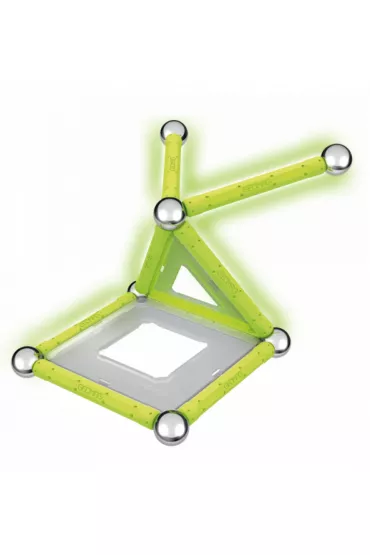 Geomag Glow. Klocki magnetyczne. 22 elementy
