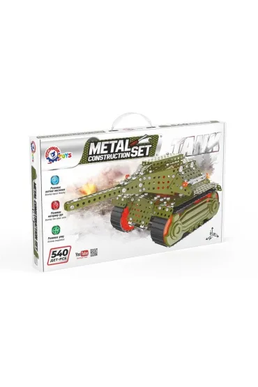 Konstruktor metalowy 540el Technok