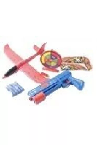 Pistolet wyrzutnia samolot�w + szybowiec + tarcza Madej