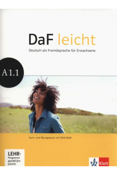 DaF leicht A1.1. Kurs- und bungsbuch mit DVD-ROM