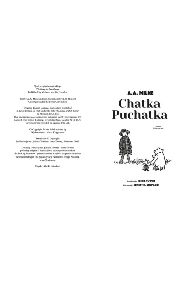 Chatka Puchatka - Alan Alexander Milne