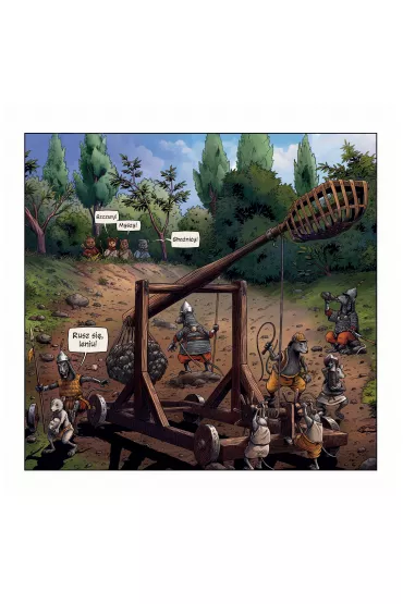 Komiks ukrai�ski Na gruzach imperium olbrzym�w. Ksi���ca Wola. Tom 2 - Denys Fadejew, Maksym  Bohdanowskyj, Marianna  Voskovniuk