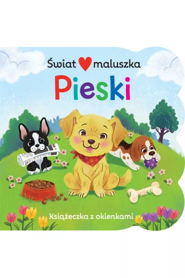 �wiat maluszka. Pieski. Ksi��eczka z okienkami - Jessica  Gibson Ilustr