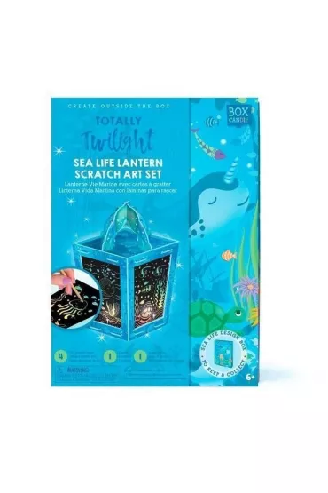 Zestaw kreatywny zdrapka Lampion Ocean Box Candiy