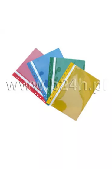 Panta Plast Skoroszyt A4 PP z europerforacj czerwony 20 szt.