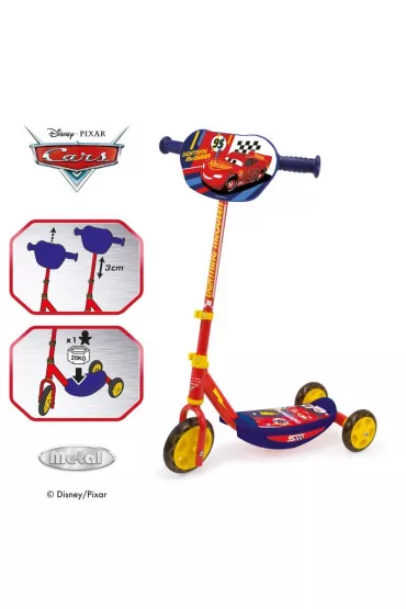 Hulajnoga trjkoowa Auta 3 Cars 750114 SMOBY