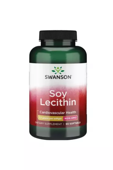 Swanson Lecytyna 1200 mg  - suplement diety 90 kaps.