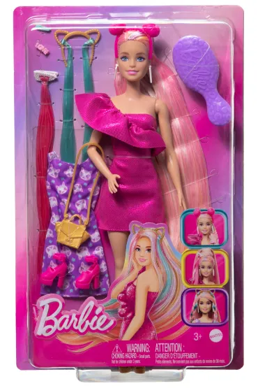 Barbie. Lalka Zabawa w�osami JDC85 Mattel