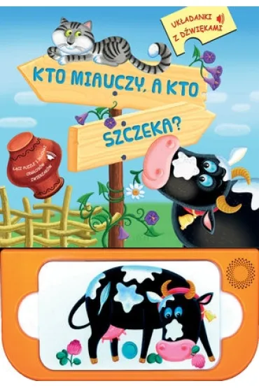 Kto miauczy a kto szczeka Uk�adanki z d�wi�kiem