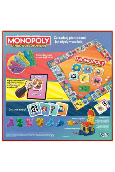 Monopoly: Bankowo�� Mobilna Hasbro