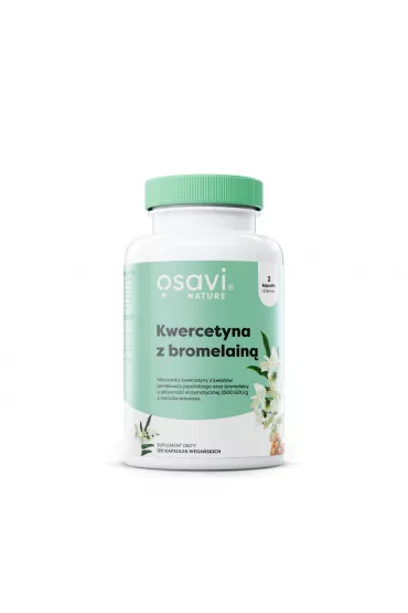 Osavi Kwercetyna z bromelain� Suplement diety 120 kaps.