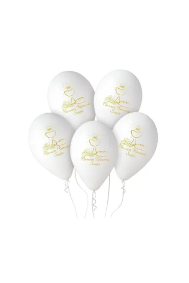 Godan Balony premium Komunia kielich 30cm 5 szt.