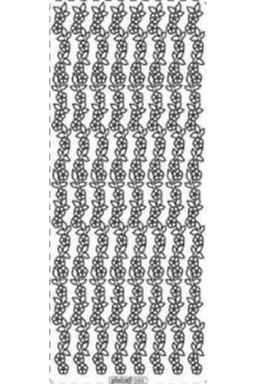 Galeria Hobby Stiker a�urowy srebrny