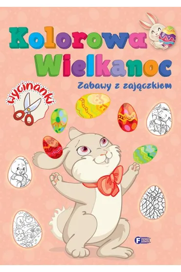 Zabawy z zaj�czkiem. Kolorowa Wielkanoc