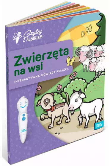 Czytaj z Albikiem. Zwierz�ta na wsi. Interaktywna m�wi�ca ksi��ka - Lucie Krystl�kov�