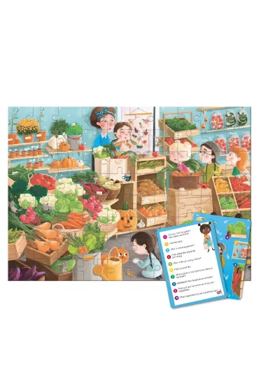 Puzzle 80 el. Look&Find Dary jesieni Dodo