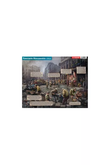 Puzzle ramkowe 72 el. Powstanie Warszawskie Demart