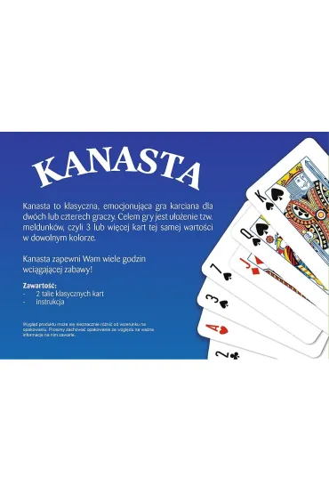 Gra karciana Kanasta Trefl