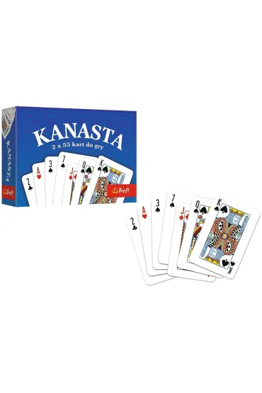 Gra karciana Kanasta Trefl
