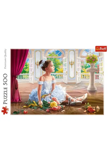 Puzzle 500 el. Ma�a baletnica Trefl