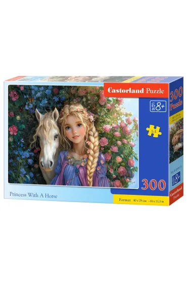 Puzzle 300 el. Princess With A Horse CASTORLAND B-030613