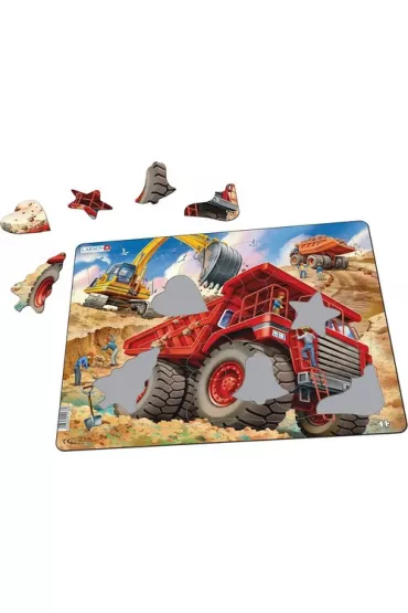 Puzzle Uk�adanka Giant Dump Truck Maxi 33el Larsen