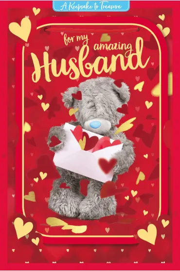 Carte Blanche Karnet holograficzny 3D For my amazing Husband