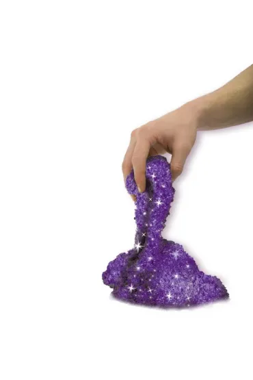 Kinetic Sand. Po�yskuj�cy piasek 454g fioletowy * Spin Master