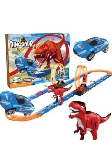 Mega tor samochodowy dinozaury p�tle autka Maksik